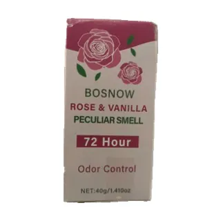 Desodorante Natural de Rosas y Vainilla 40gr