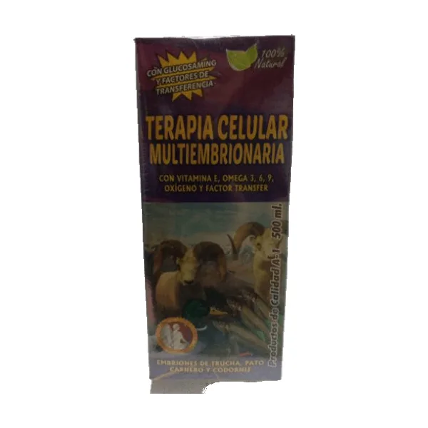 Terapia Celular Multi Embrionaria 500ml (Natural Ligth)