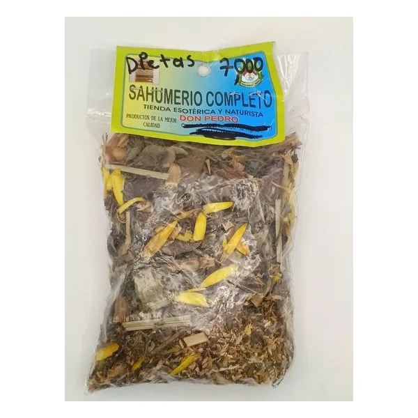 Sahumerio Completo para Dietas