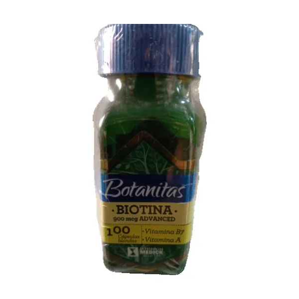 Biotina 900mcg (Botanitas) 100caps