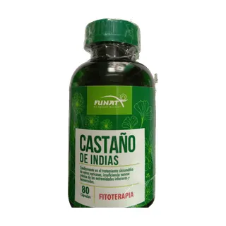 Castaño de Indias "combo" 80 caps (Funat)