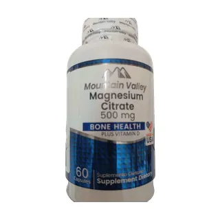 Citrate de Magnesium 60caps (Mountain Valley)
