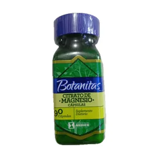 Citrato de Magnesio (Botanitas) 90caps