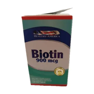 Biotin 900mcg 120 softgels (Healthy América)