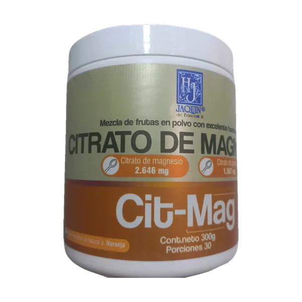 Citrato de Magnesio Polvo 300gr (Jaquin)