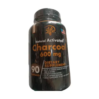 Carbon Activado (Charcoal) 600mg X90caps