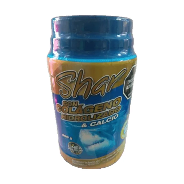 Shar Suplementos en Polvo Colágeno Hidrolizado &calcio 800gr (Natural Medic)