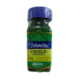 Canela+Magnesio (Botanitas) 100caps
