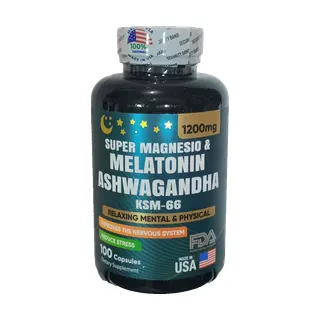 Super Magnesio+Ashwagandha+Melatonina (Ksm-66)