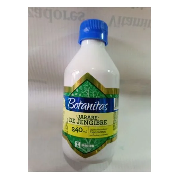 Jarabe de Jengibre 240ml (Botanitas)