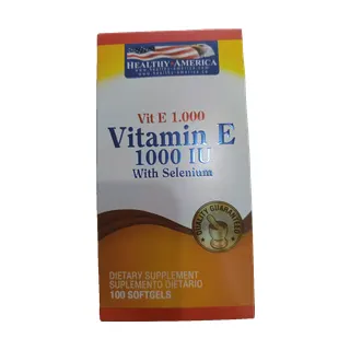Vitamina E 1000 100sofgels (Healthy América)