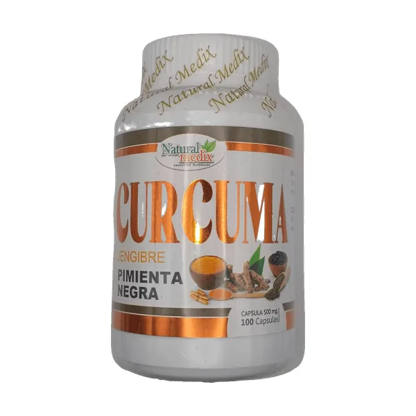 Curcuma y Pimienta 100caps (Natural Medix)