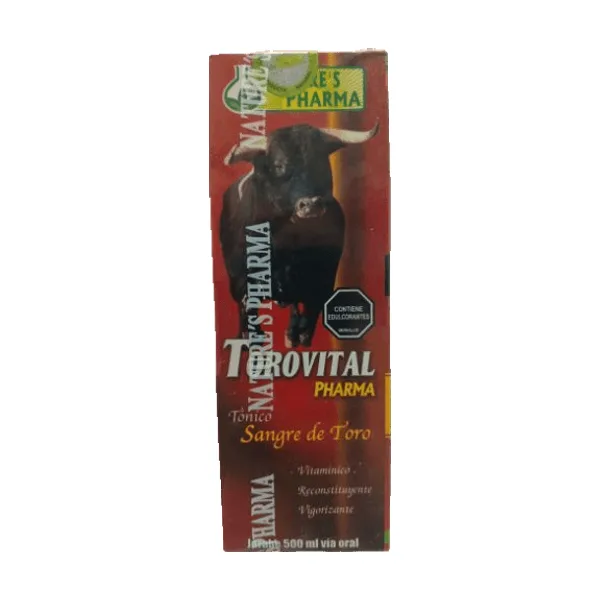 Toro Vital Jarabe 500ml (Nature's Farma)