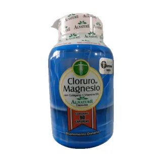 Cloruro de Magnesio 90caps (Alnature)
