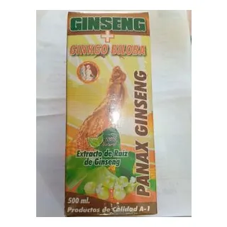 Ginkgo Biloba+ Ginsen Jarabe 500ml (Natural San)