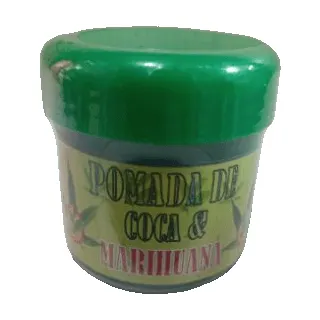Pomada de Coca y Marihuana
