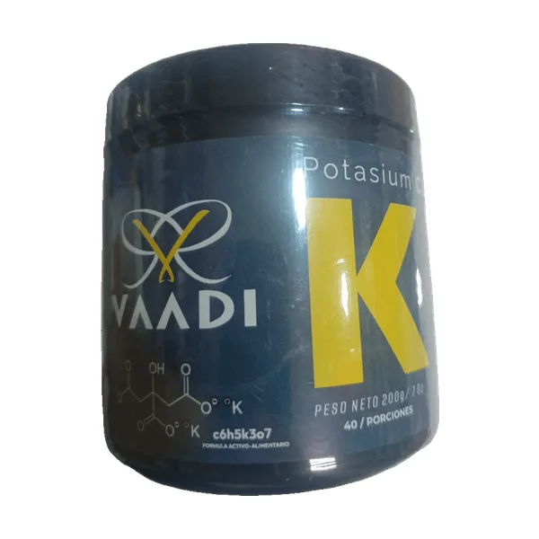 Citrato de Potasio Polvo 200gr (Vaadi)